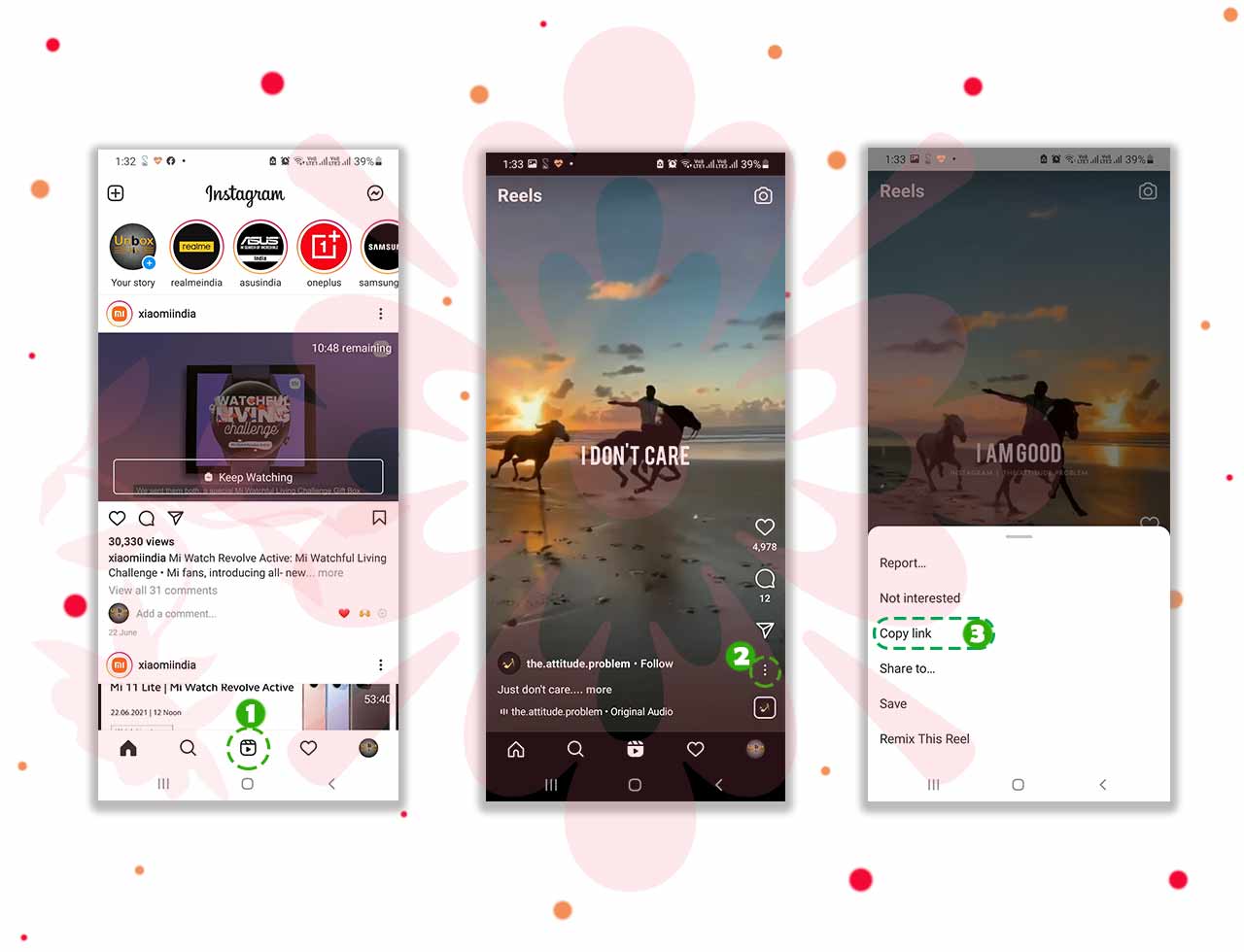 Instagram reels Video Download Copy Link Guide